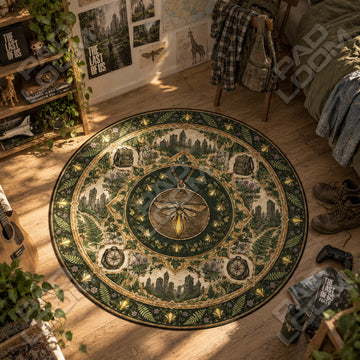 Firefly Pendant Round Rug - The Last of Us Chair Mat