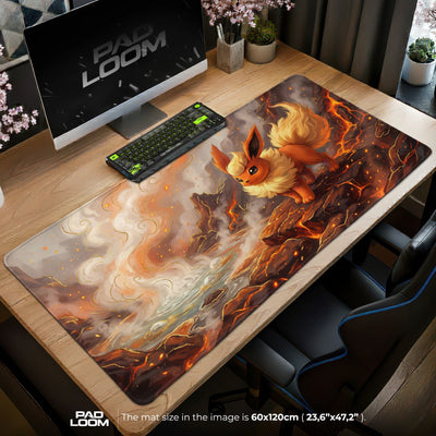 Flareon Lavaglut Mauspad - Pokémon-Schreibtischunterlage