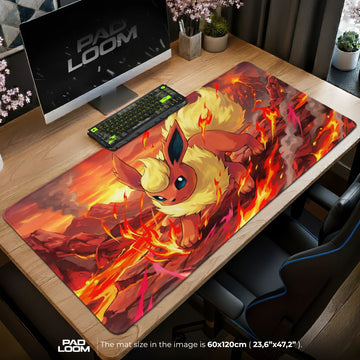 Flareon Molten Charge Mouse Pad - Pokémon Desk Mat