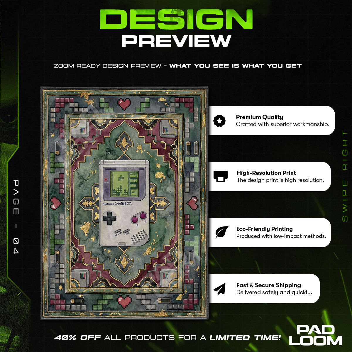 Floppy Disk PC Computing rug — main product view