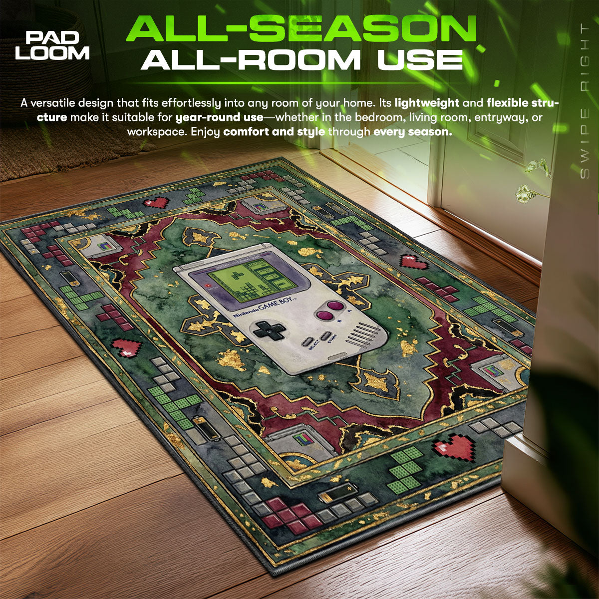 Detailed close-up of Floppy rug pattern