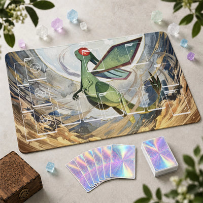Flygon Desert Playmat - Pokemon TCG Mat