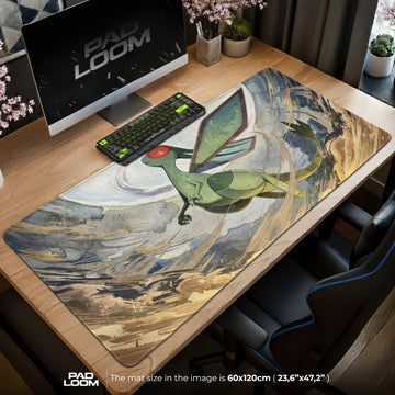 Flygon Desert Storm Mouse Pad - Pokemon Desk Mat
