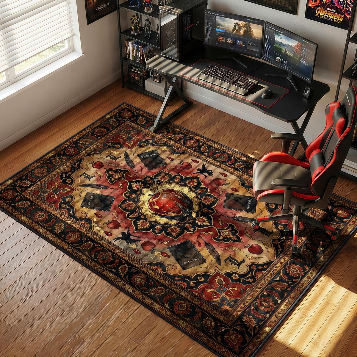 Verbotene Frucht Teppich - Death Note Stuhlmatte