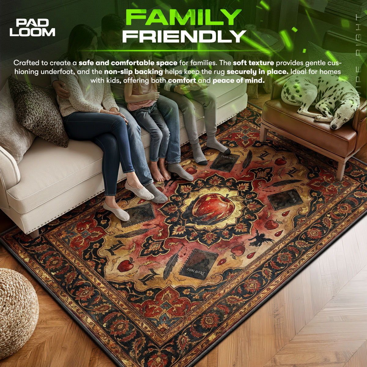 Verbotene Frucht Teppich - Death Note Stuhlmatte