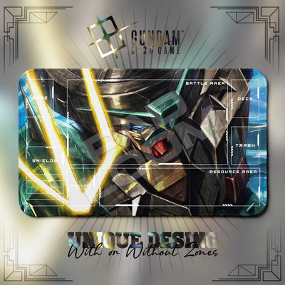 Forbidden Trident Playmat - Gundam TCG Card Game Mat