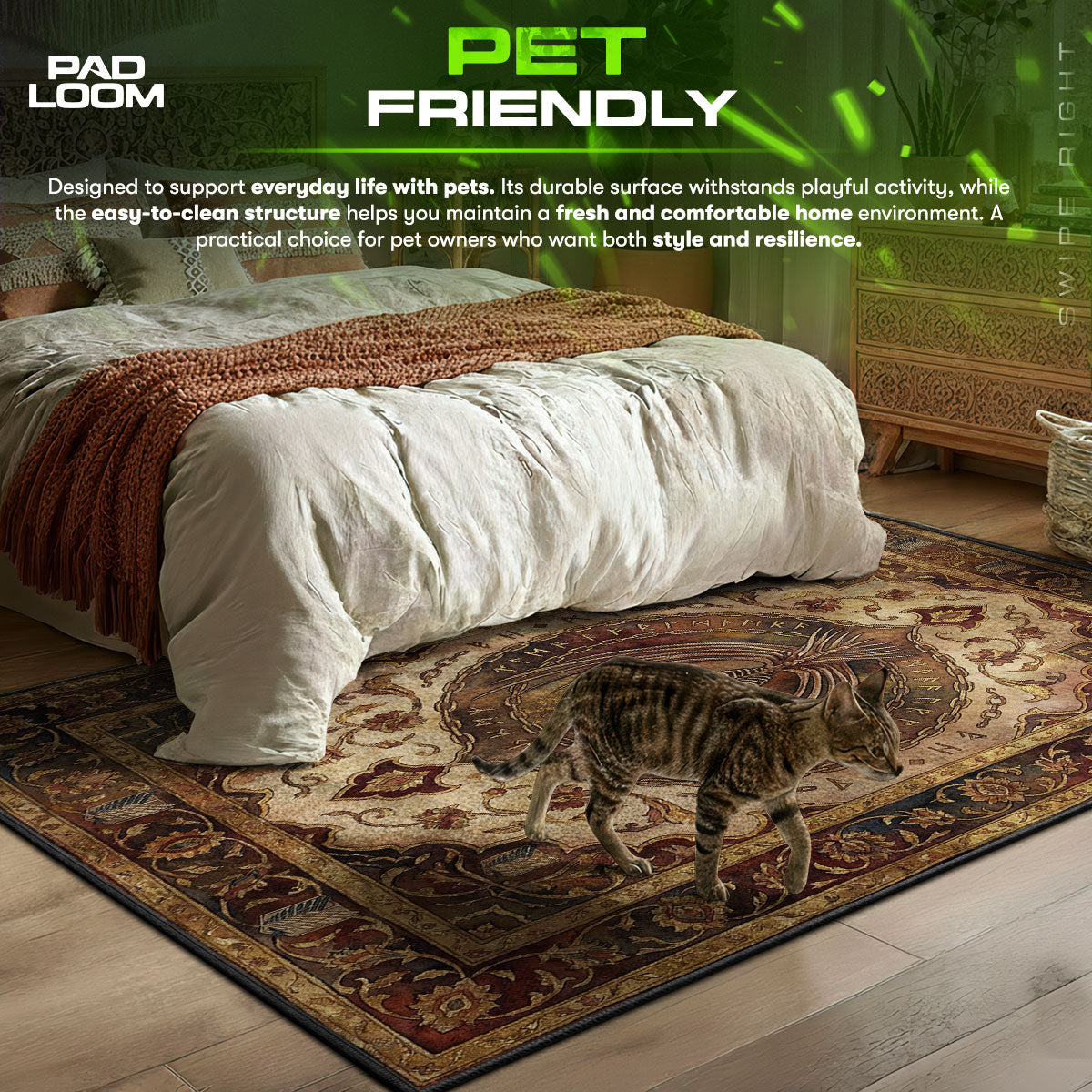 Gründungs-Titan Skelett-Teppich - Angriff der Titanen Stuhlmatte