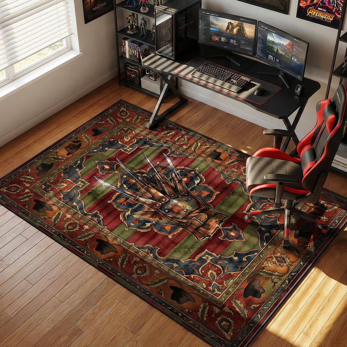 Freddy Glove Dreamscape Nightmare Elm Street Room rug — main product view