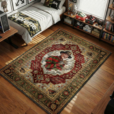 Freddy Krueger Claw Marks Rug - Elm Street Room Mat