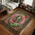 Frida Kahlo Supreme Gucci pink green hypebeast area rug