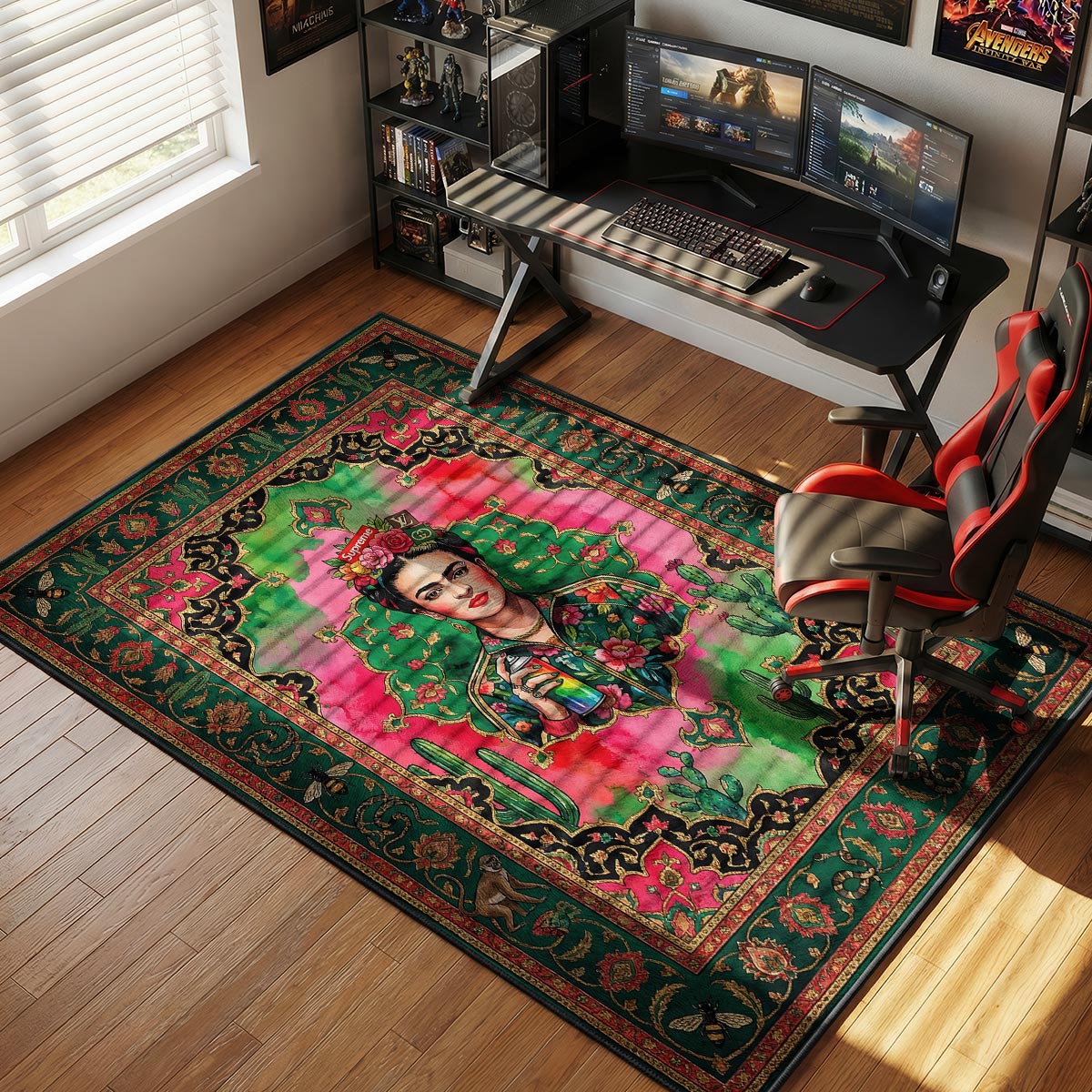 Frida Kahlo Supreme Gucci Hype rug — main product view
