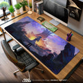 Frieren Twilight Tree Mouse Pad, Anime Gaming Desk Mat Padloom
