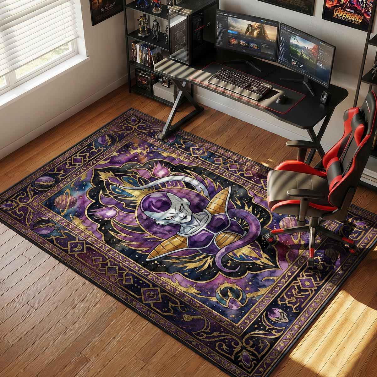 Emperor Universe Dragon Ball Z Chair rug — main product view