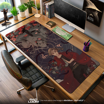 Fullmetal Alchemist Brothers Bond Mouse Pad, Anime Desk Mat