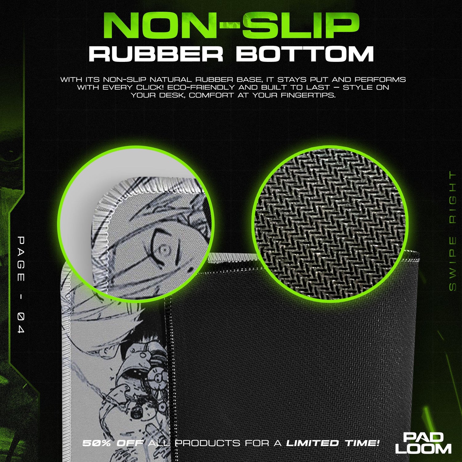 Fullmetal Alchemist Manga Panels Mouse Pad, Anime Desk Mat Padloom