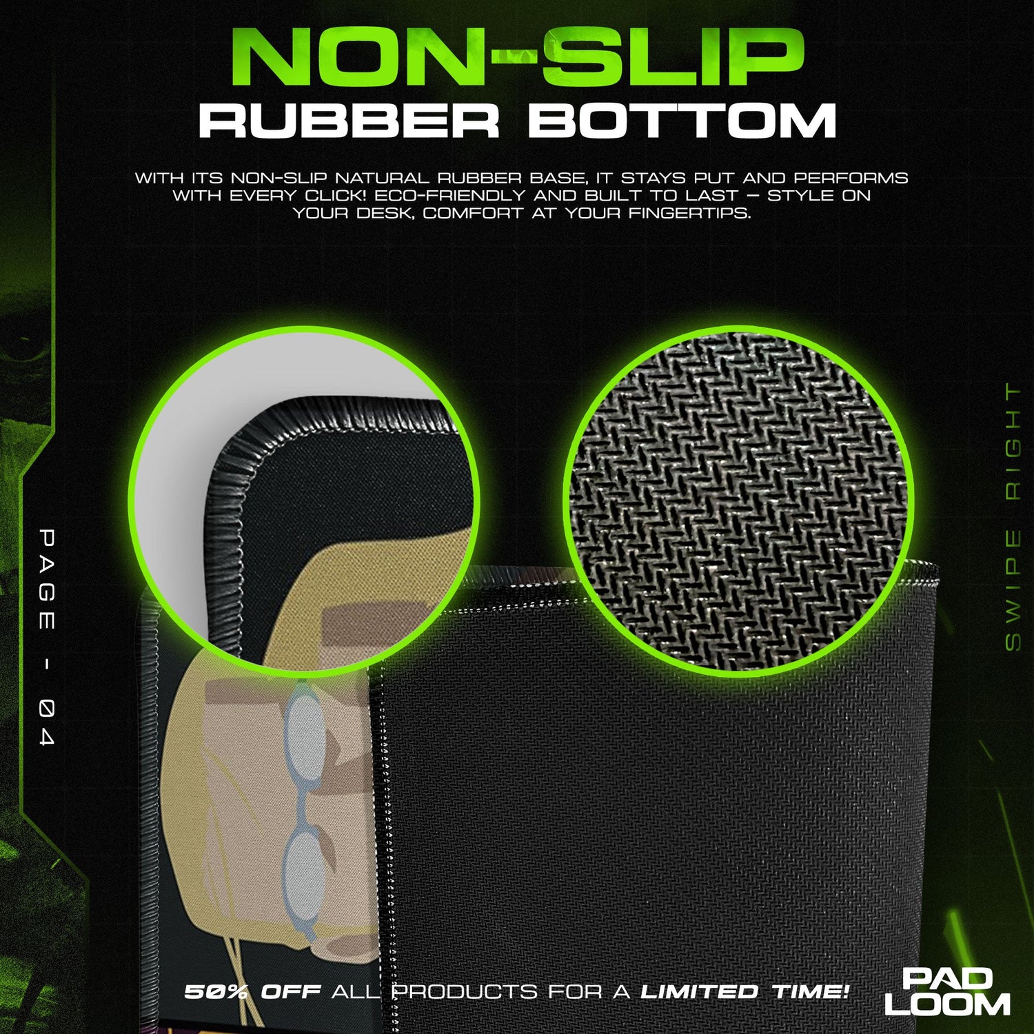 Fullmetal Alchemist Mouse Pad - Lightning Alchemy Anime Desk Mat Padloom