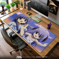 Furude Rika Mouse Pad - Serene Summer Anime Desk Mat Padloom