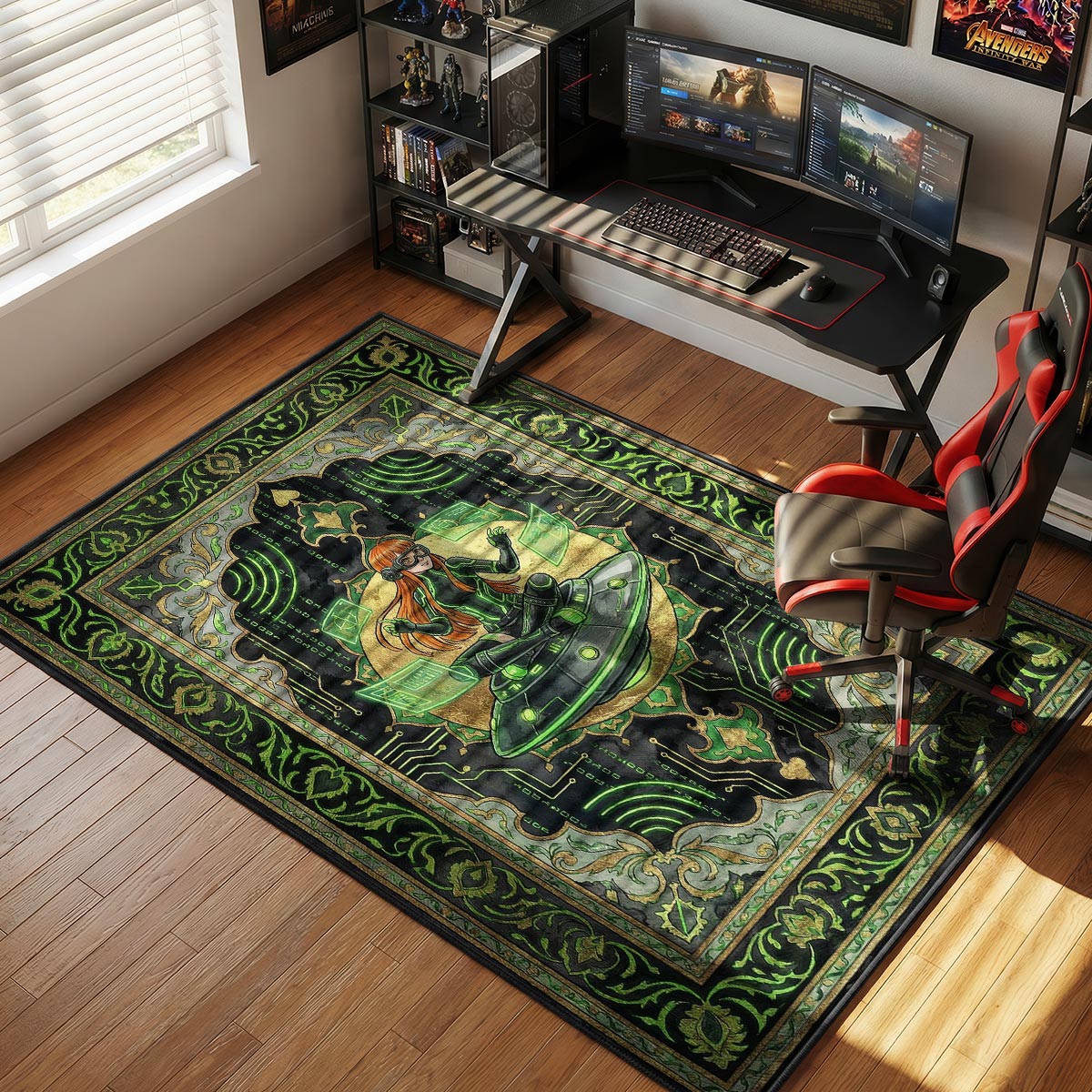 Futaba Oracle Digital Rug - Persona 5 Chair Mat