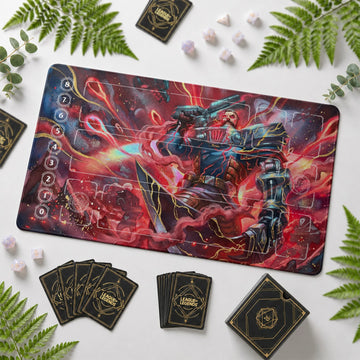 Gangplank Voidborne Riftbound TCG playmat – zone-free full-art League of Legends game mat