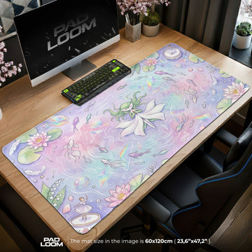 Gardevoir Prism Pond Mouse Pad - Pokemon Desk Mat