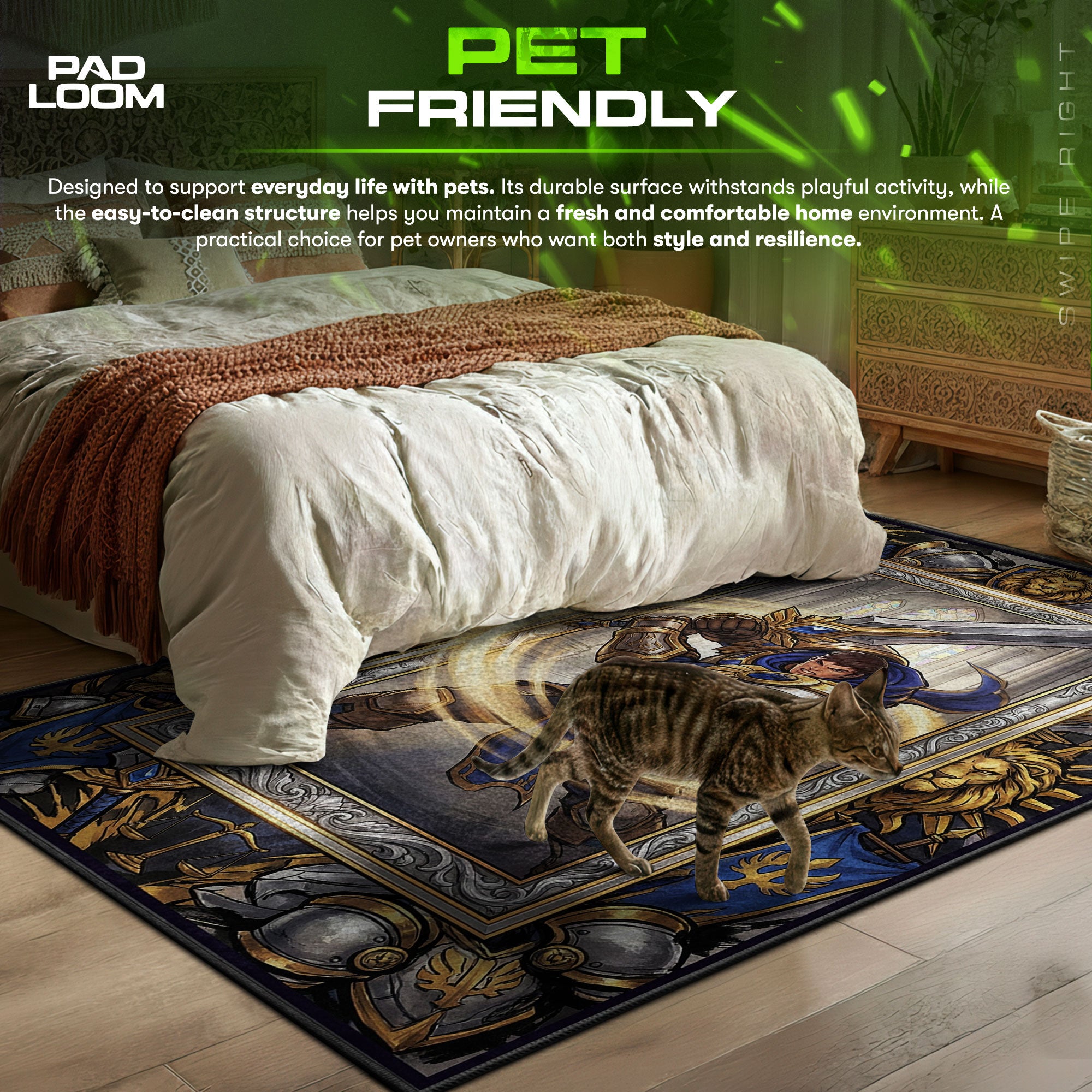 Garen Demacia Macht Teppich - League of Legends Stuhlunterlage