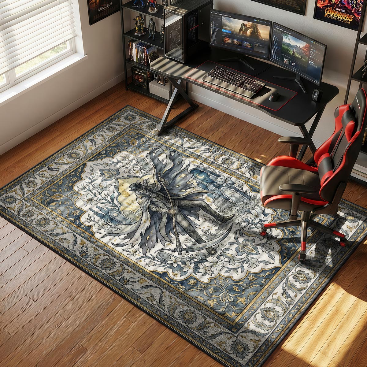 Gehrman Grabklingen-Teppich - Bloodborne Stuhlunterlage