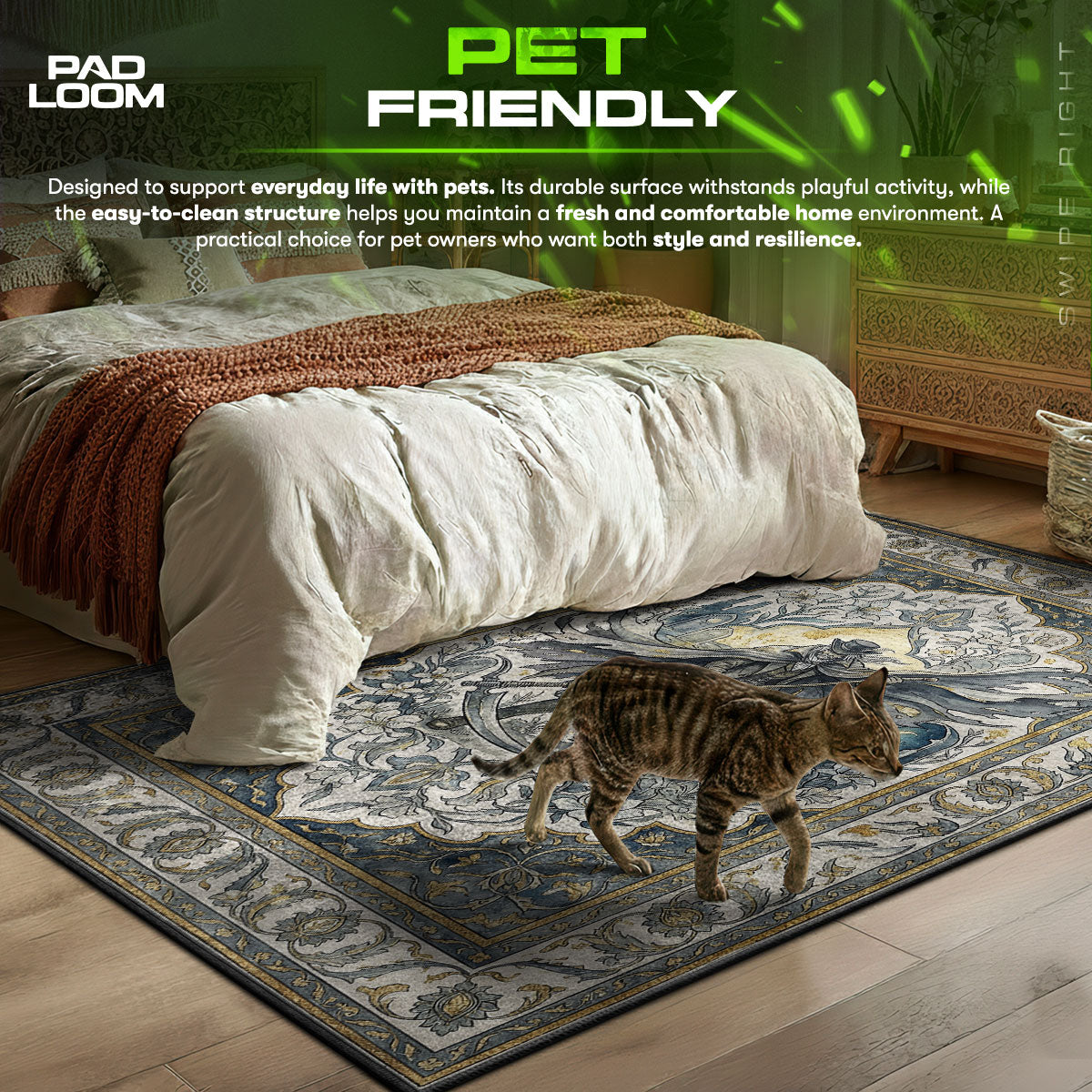 Gehrman Grabklingen-Teppich - Bloodborne Stuhlunterlage