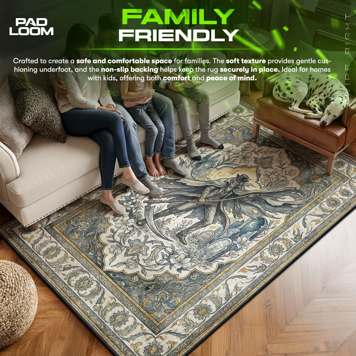 Gehrman Grabklingen-Teppich - Bloodborne Stuhlunterlage