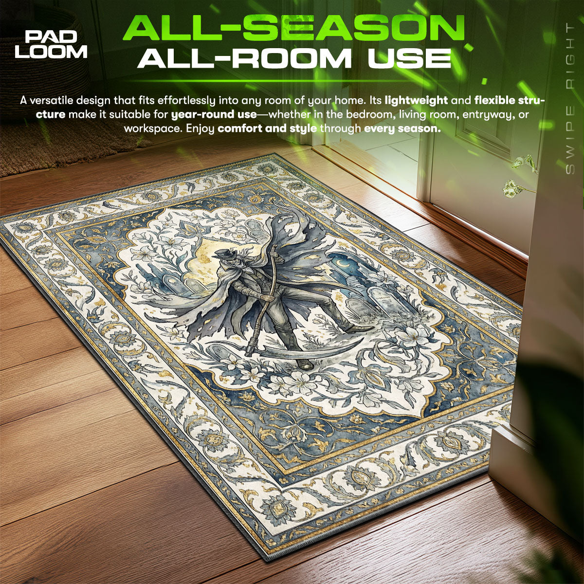 Gehrman Grabklingen-Teppich - Bloodborne Stuhlunterlage