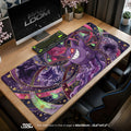 Gengar Cosmic Grin Mouse Pad – gaming desk mat by Padloom
