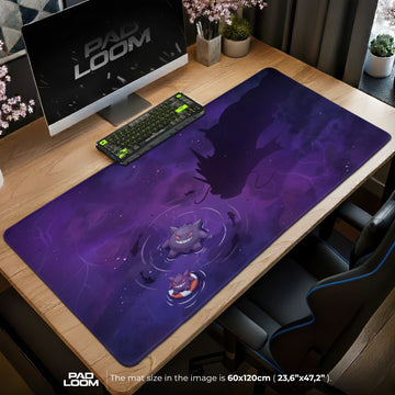 Gengar Deep Shadow Mouse Pad - Pokémon Desk Mat