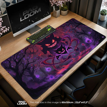 Gengar Haunted Grove Mouse Pad - Pokemon Desk Mat