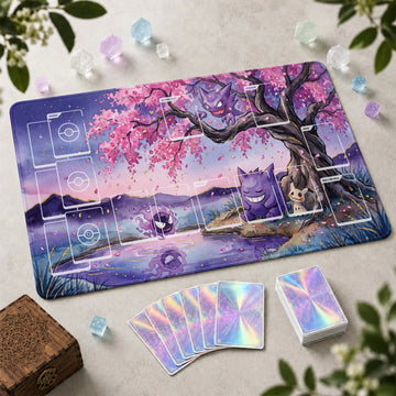Gengar Sakura Playmat - Pokemon TCG Mat