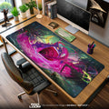 Gengar Shadow Swirl Mouse Pad, Pokemon Game Desk Mat Padloom