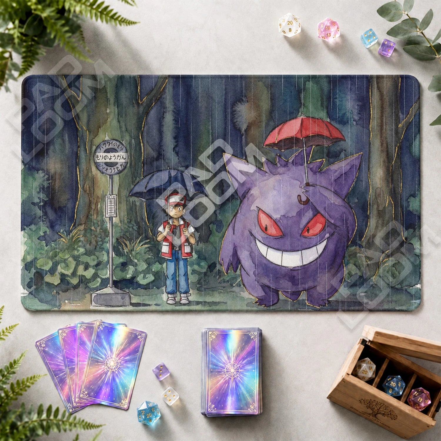 Gengar Storm Playmat - Pokemon TCG Mat - view 2