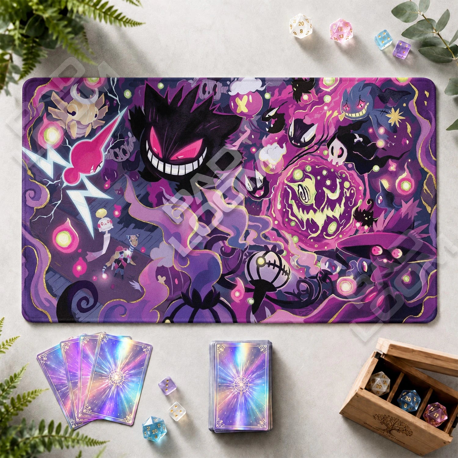 Gengar Swarm Playmat - Pokemon TCG Mat