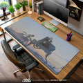 Genshin Impact Elegy of the Piano Mouse Pad, Anime Gaming Desk Mat Padloom