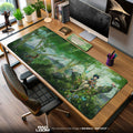 Genshin Impact Tighnari Forest Throne Mouse Pad, Anime Gaming Desk Mat Padloom
