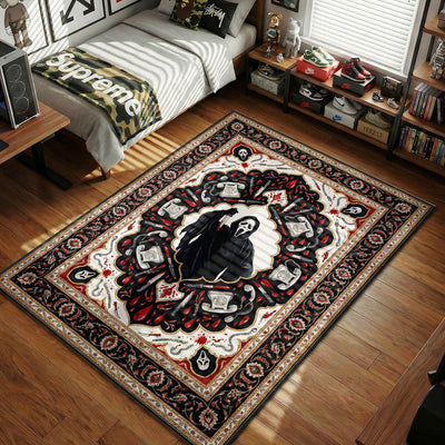 Ghostface Bloody Phone Rug - Scream Room Mat