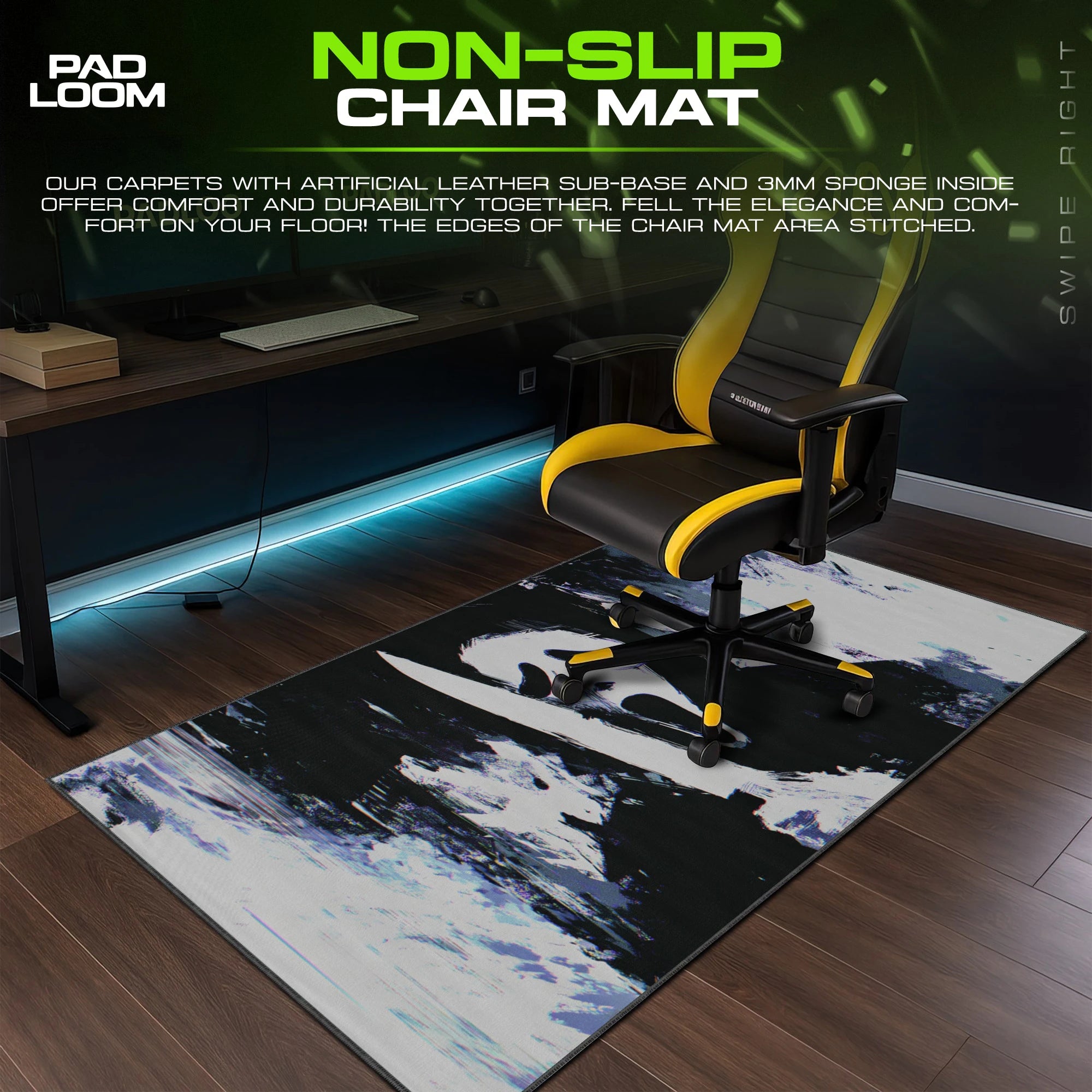 Ghostface Glitch Mouse Pad - Scream Desk Mat