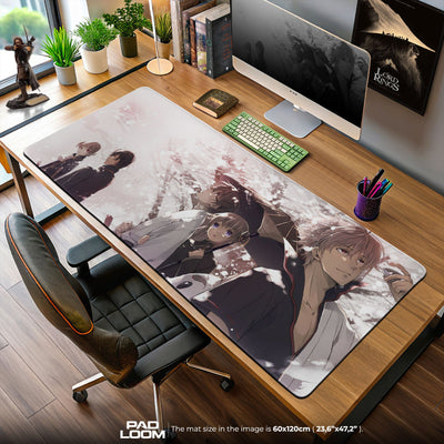 Gintoki Sakata Mouse Pad - Sakura Stroll Anime Desk Mat