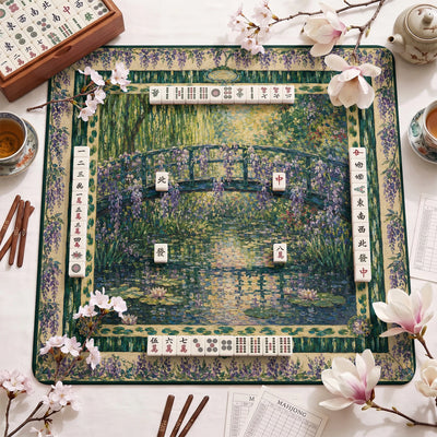 Giverny Bridge Mahjong-Matte - Mah-Jongg Matte