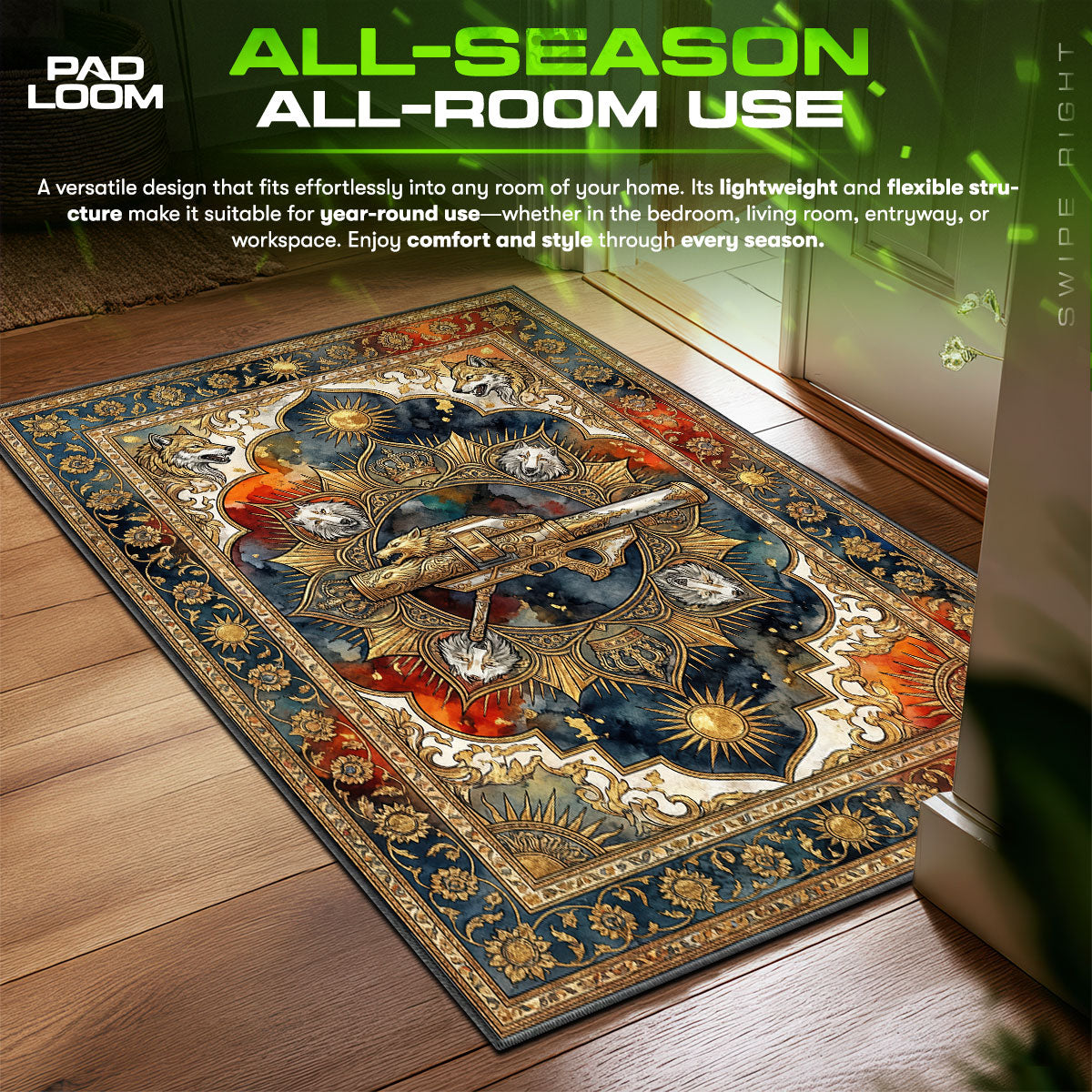 Gjallarhorn Wolfpack Exotischer Teppich - Destiny 2 Stuhlunterlage