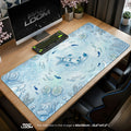 Glaceon Frost Pond Mouse Pad – gaming desk mat by Padloom