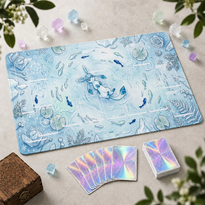 Glaceon Pond Playmat - Pokemon TCG Mat