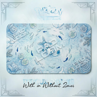 Glaceon Pond Playmat - Pokemon TCG Mat