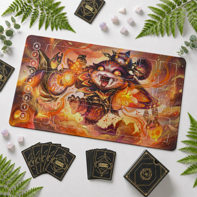 Gnar Rampage Playmat - LoL Riftbound TCG Mat