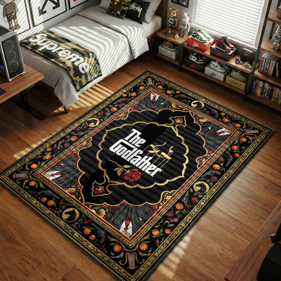 Godfather Marionette Logo Rug - The Godfather Room Mat