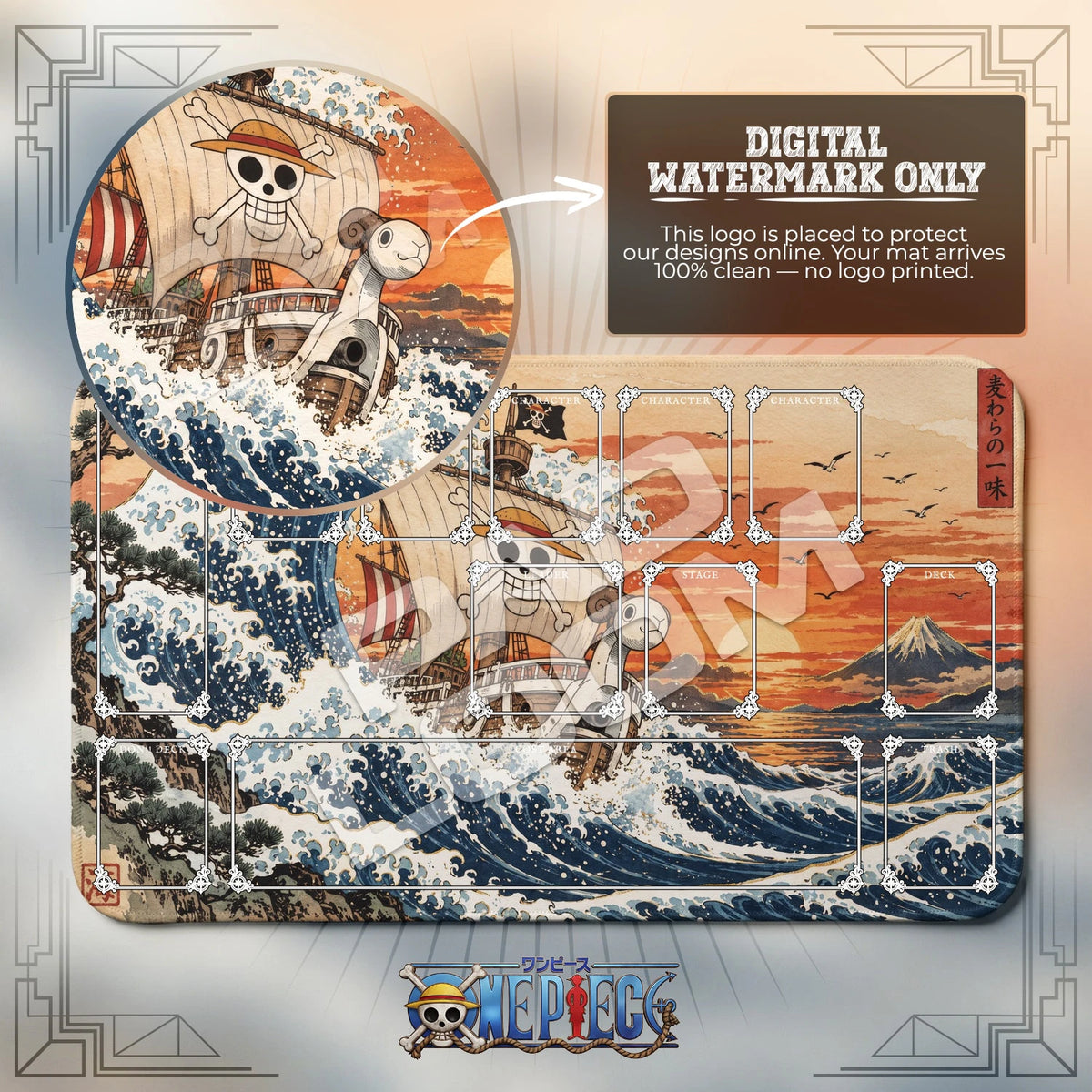 Going Merry Playmat - One Piece TCG Mat