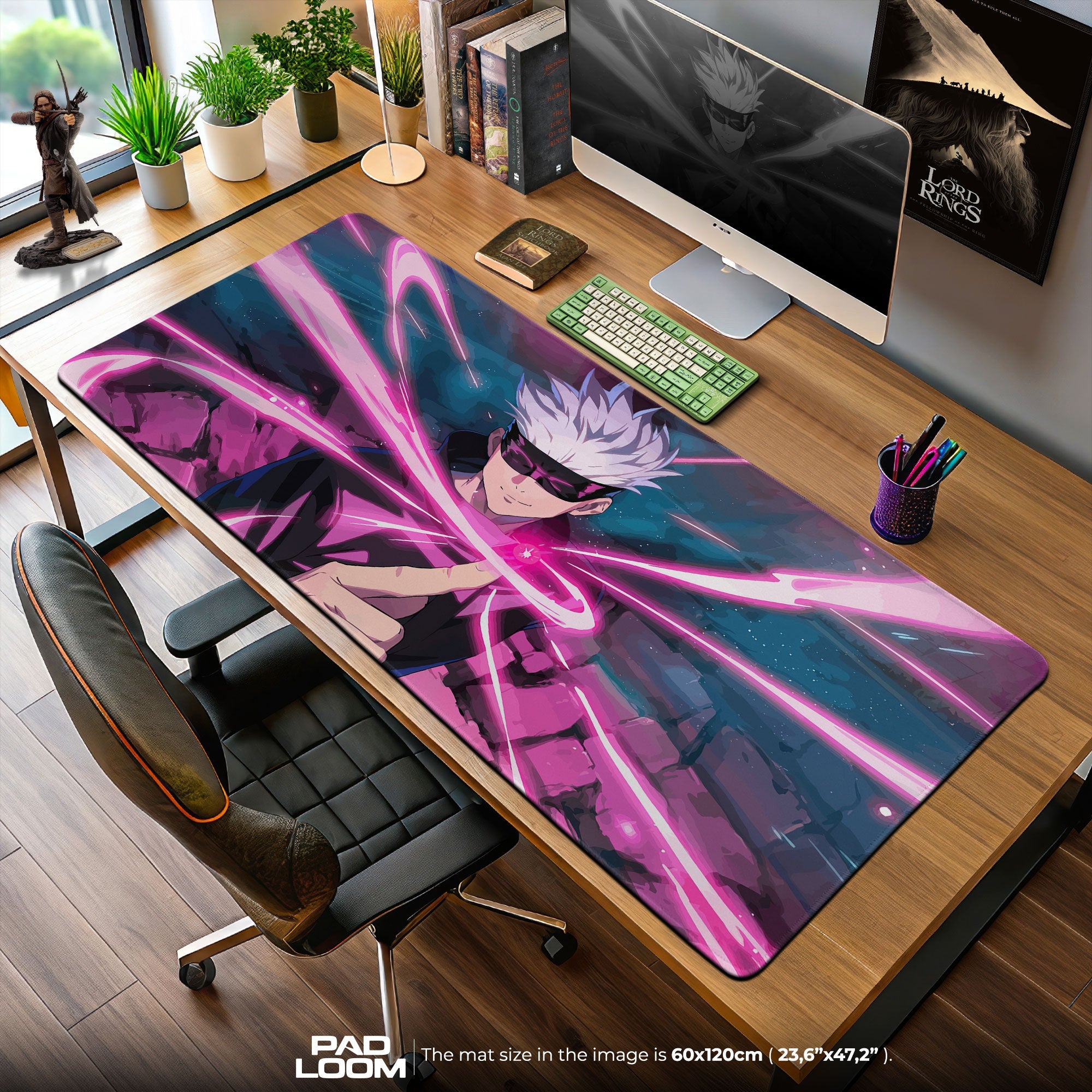 Gojo – Hollow Technique Mouse Pad, Anime Gaming Desk Mat – Padloom